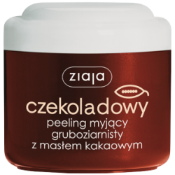 ZIAJA CZEKOLADOWY PEELING MYJĄCY GRUBOZIARNISTY 200ML